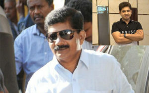 director Majith; inset picture is producer KJR