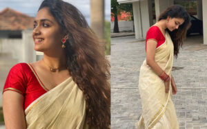 Keerthy Suresh Onam celebrations