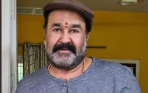Mohanlal at Drishyam2 launch pooja