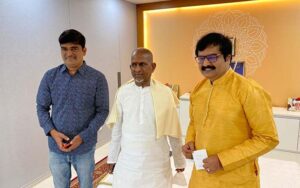 Vivekh impresses Ilaiyaraaja