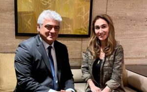 Ajith meets Maral Yazarloo