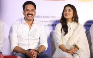 Vani Bhojan, Bharath, at the love press meet