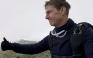 Tom Cruise performs dangerous stunt for Mission Impossible - Dead Reckoning