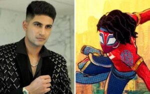 Shubman gill lends voice for spider-man